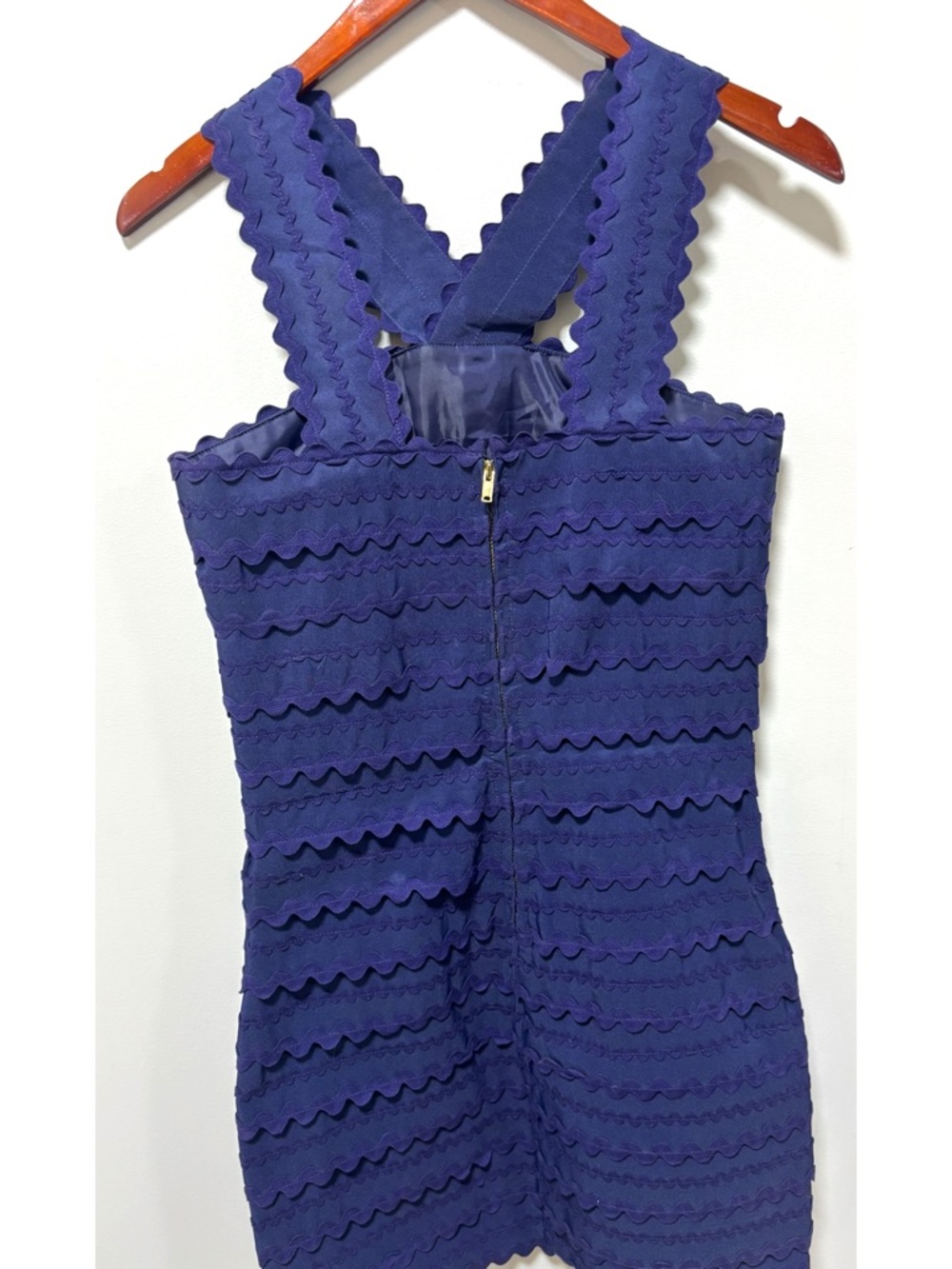 ASO Blair Waldorf in Gossip Girl ICONIC Joelle Dress ALT Blue - Picture 8 of 11